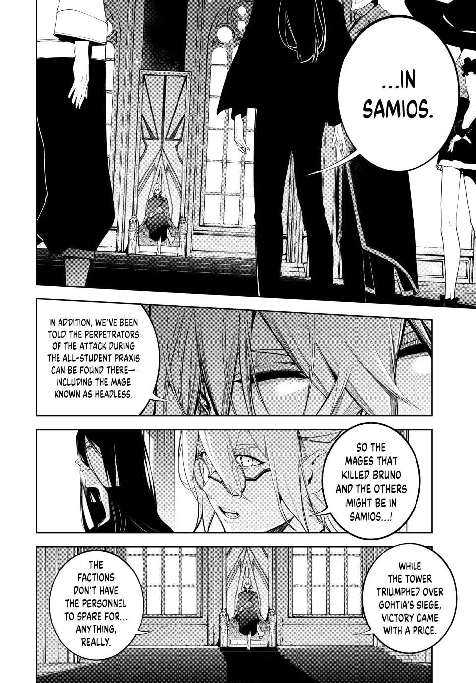 Wistoria: Wand and Sword, chapter 63, page 9