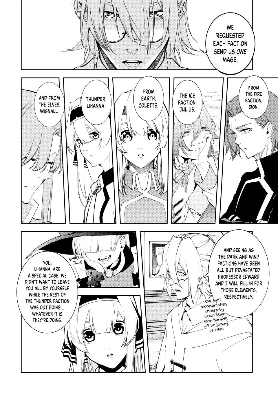 Wistoria: Wand and Sword, chapter 63, page 13