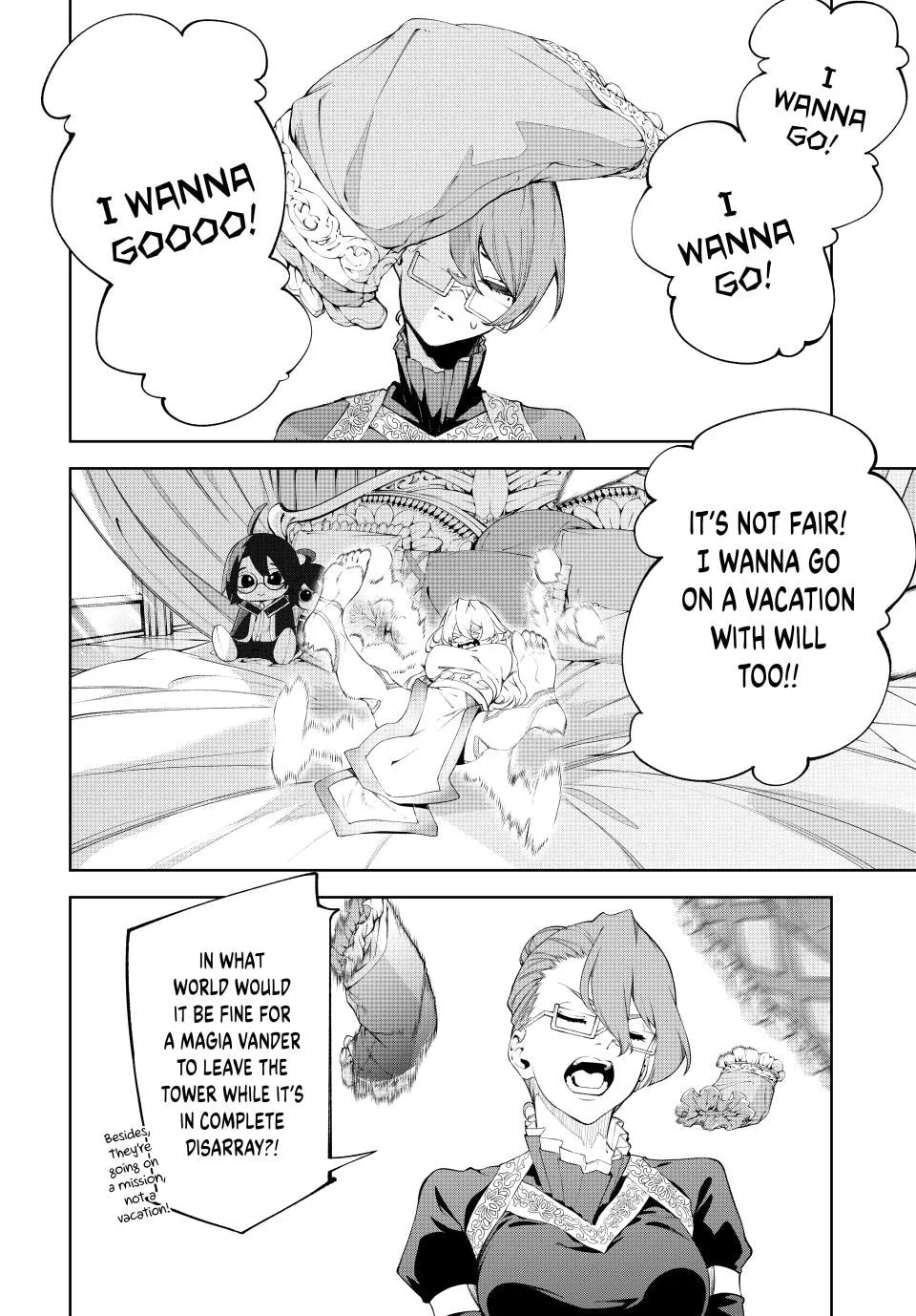 Wistoria: Wand and Sword, chapter 63, page 22