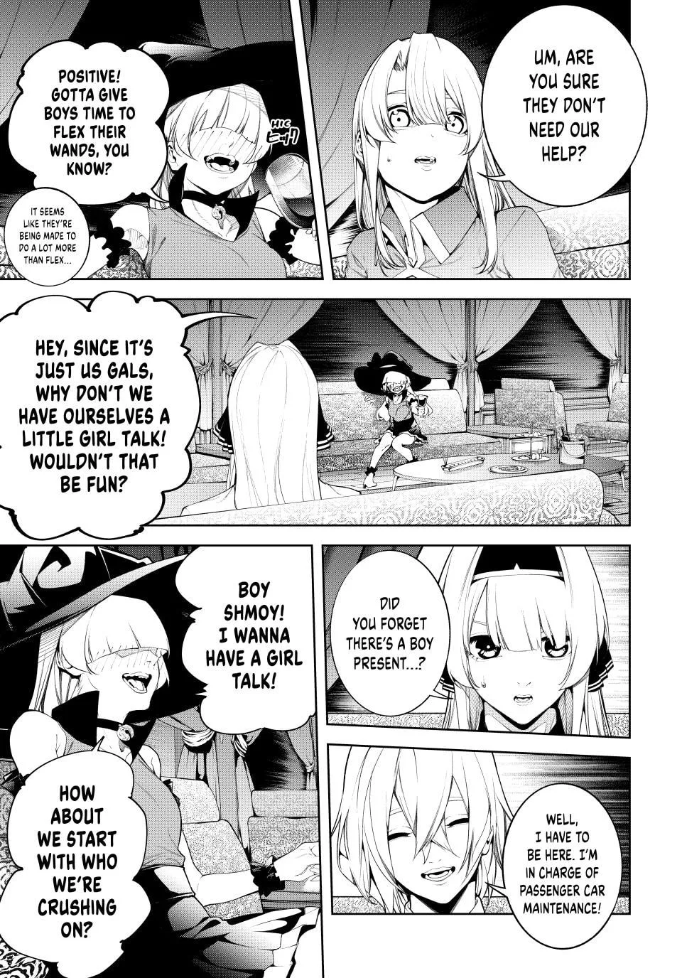 Wistoria: Wand and Sword, chapter 64, page 14