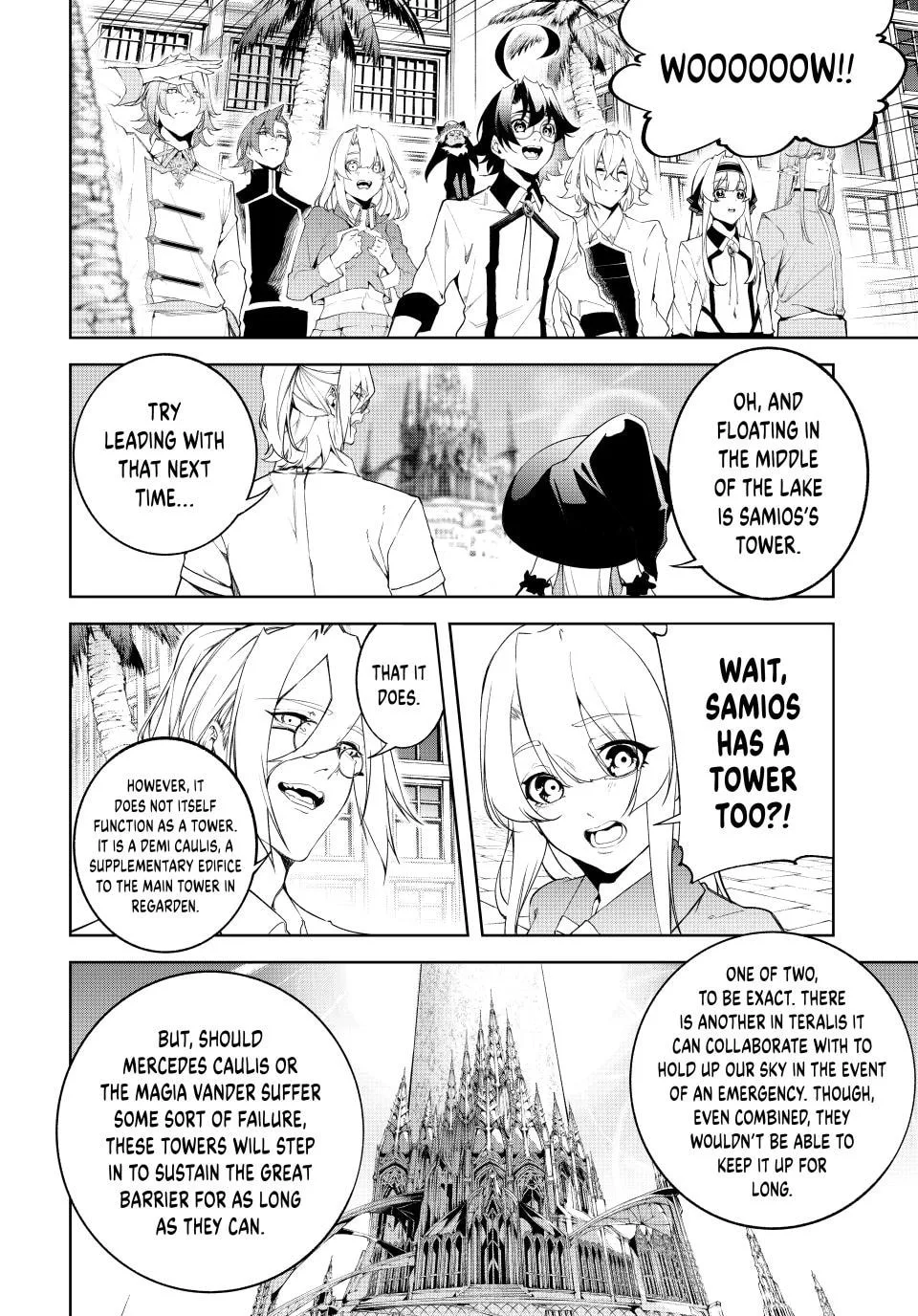 Wistoria: Wand and Sword, chapter 65, page 4