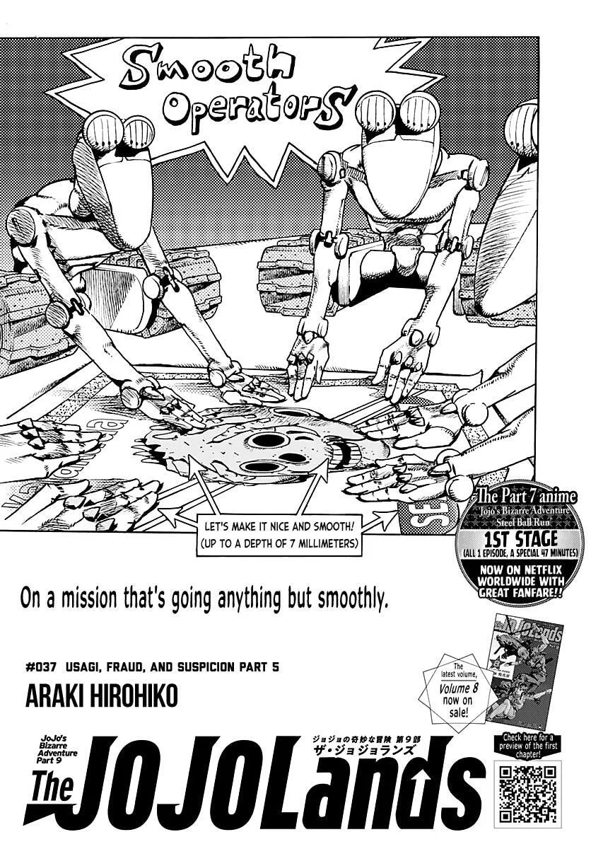 JoJo Bizarre Adventure Part 9: The JoJoLands, chapter 37, page 1