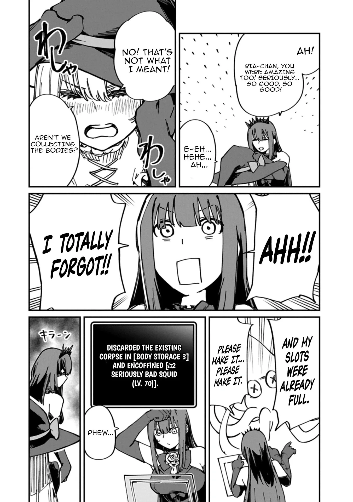 After I Knocked Down a Guide Angel, I Became a Necromancer ~A Supremely Cute Gothic Lolita Evil God is so Terrific!~, chapter 8.2, page 14