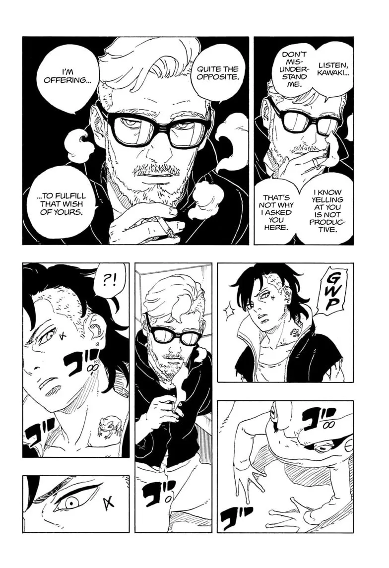 Boruto Two Blue Vortex Manga, chapter 35, page 16