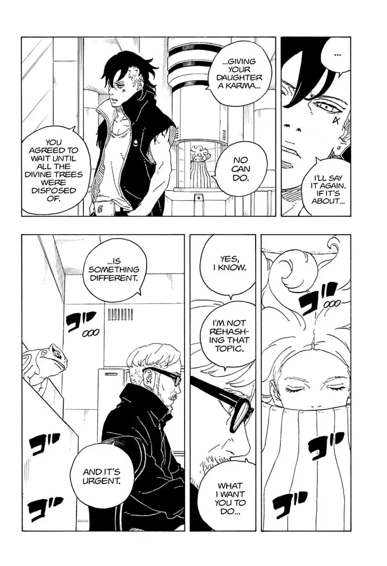 Boruto Two Blue Vortex Manga, chapter 35, page 20