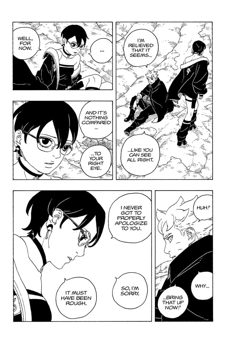 Boruto Two Blue Vortex Manga, chapter 35, page 22