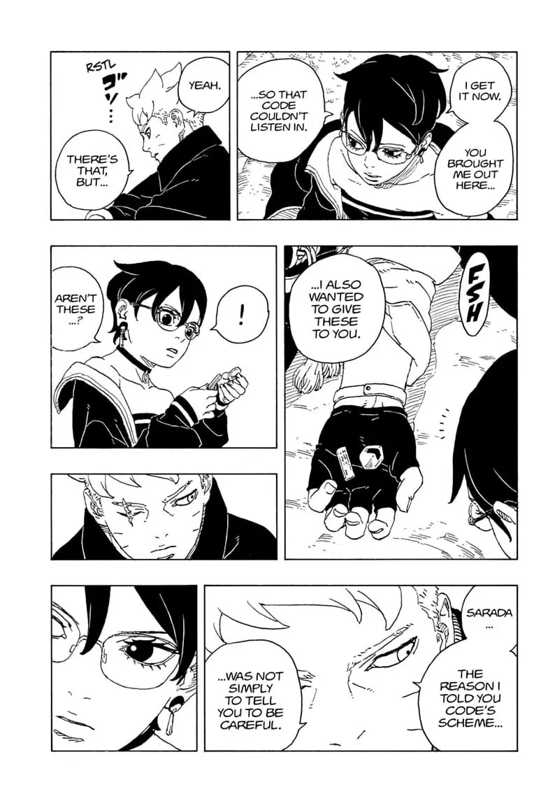 Boruto Two Blue Vortex Manga, chapter 35, page 25