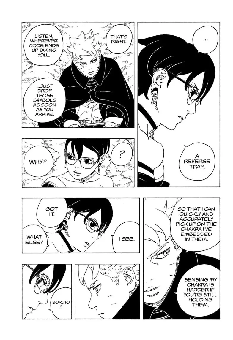 Boruto Two Blue Vortex Manga, chapter 35, page 27