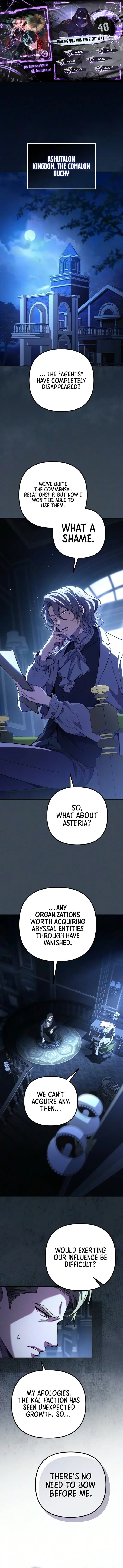 Became the Patron of Villains, chapter 40, page 1