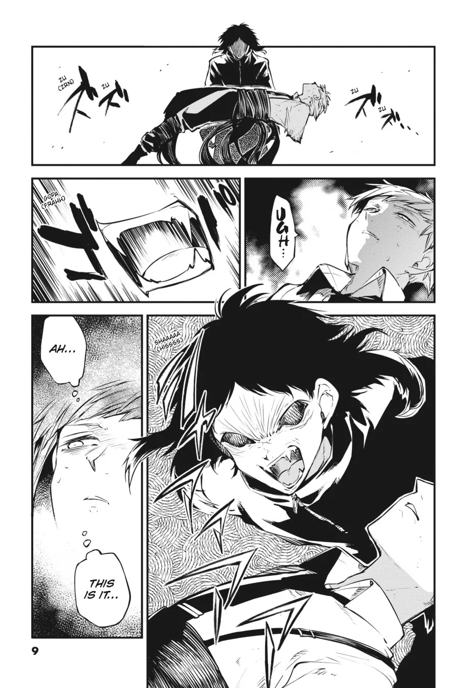 Bungo Stray Dogs, chapter 110, page 8