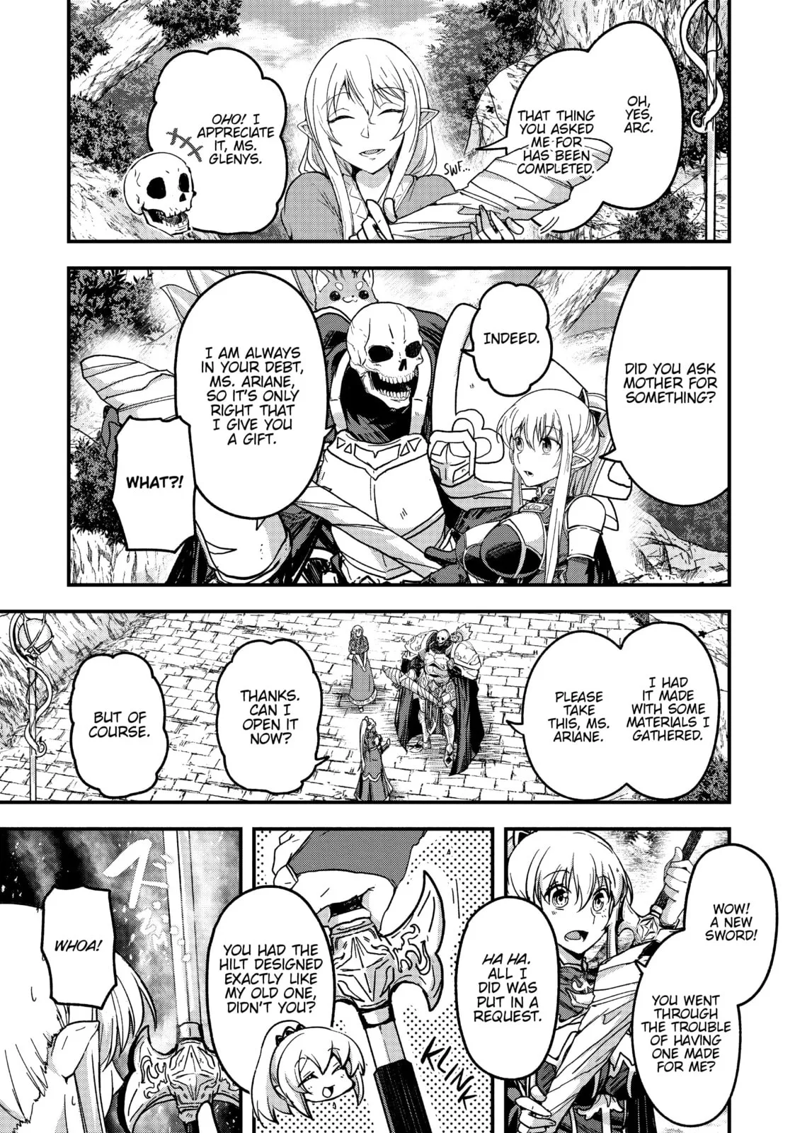 Skeleton Knight in Another World, chapter 55, page 20