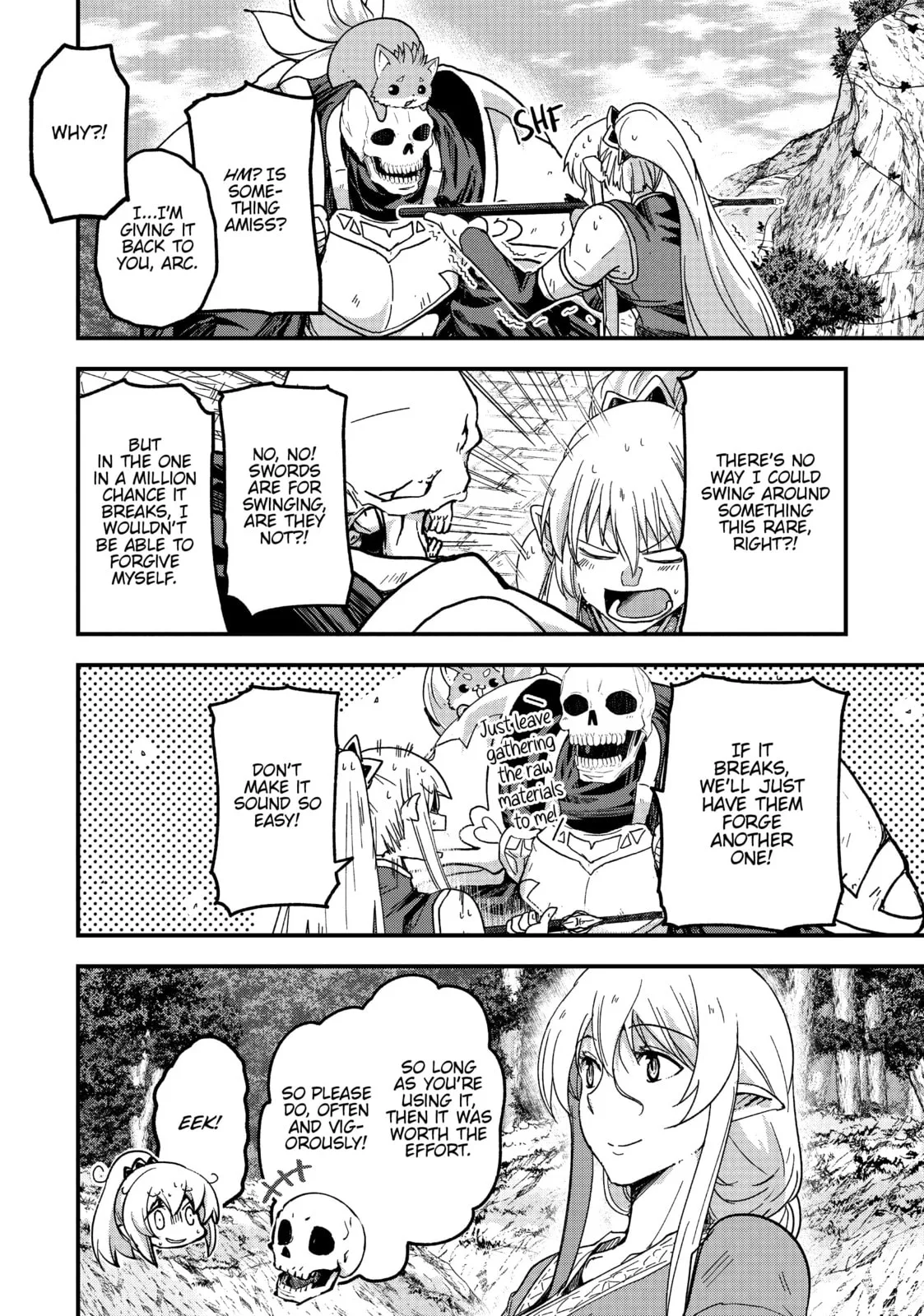 Skeleton Knight in Another World, chapter 55, page 25