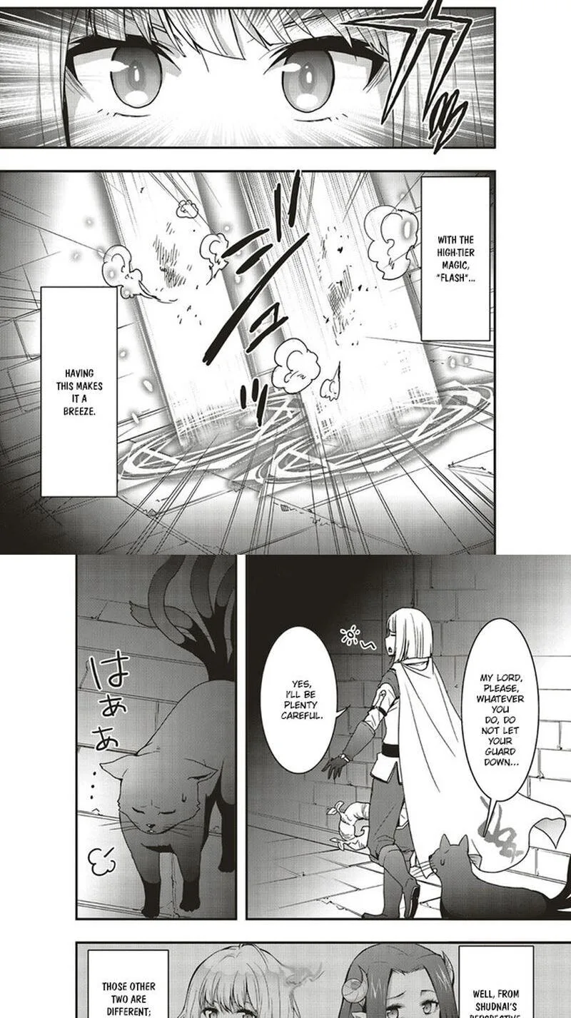Sono Bouken-sha, Toriatsukai chuui. ~Shoutai wa Muteki no Geboku-tachi o Suberu Isekai Saikyou no Madou-ou~, chapter 13.1, page 6