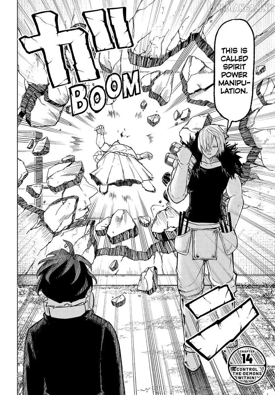 Ura Toukyou no Osoroshidokoro, chapter 14, page 2