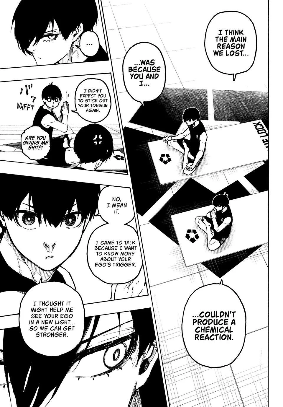 B Lock Manga, chapter 351, page 13