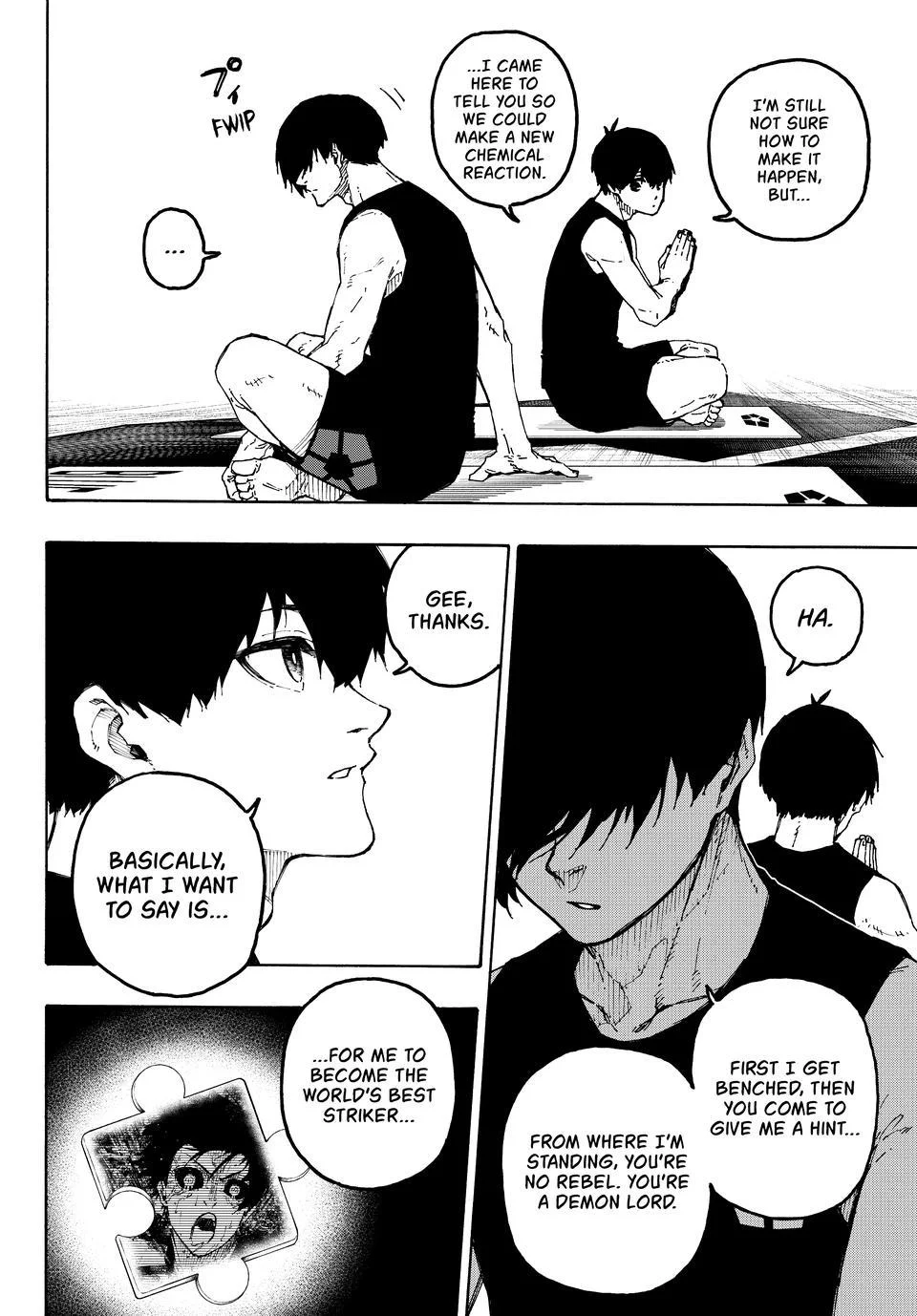 B Lock Manga, chapter 351, page 18