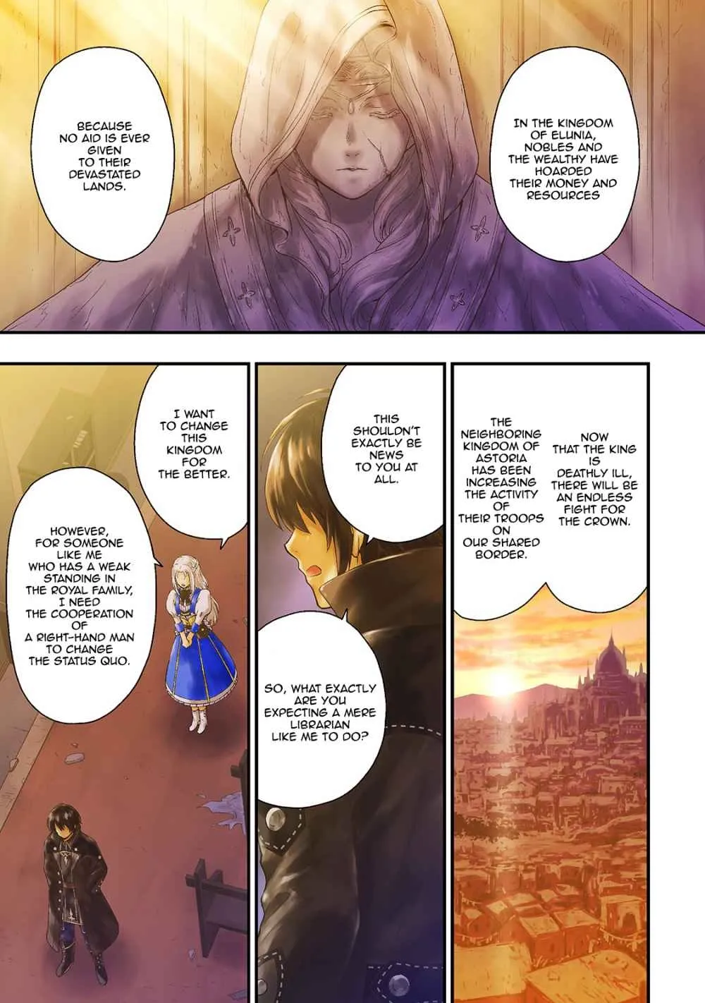 The Court Wizard in Shadow, chapter 1, page 2