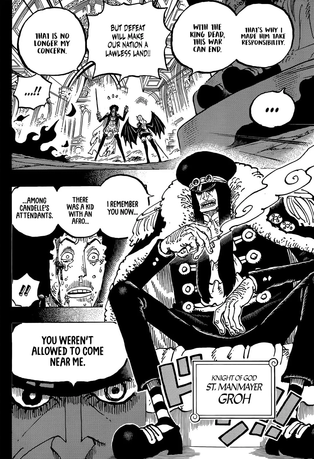 One Piece Manga, chapter 1186, page 6