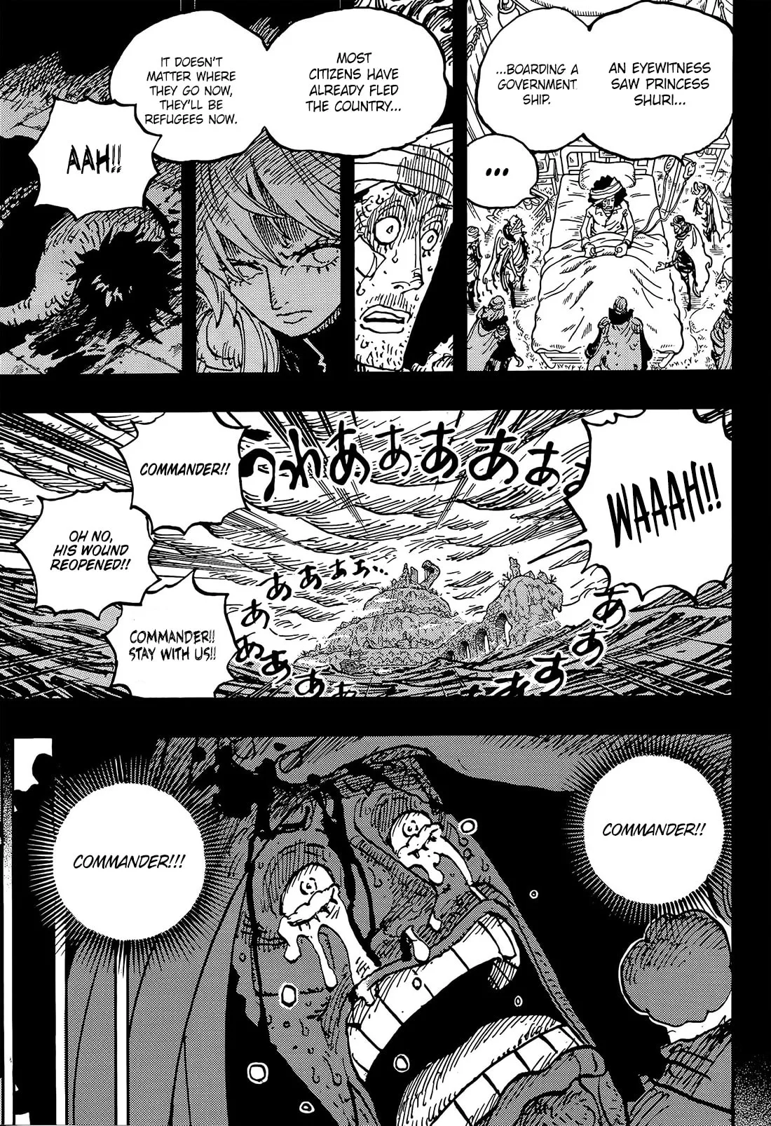 One Piece Manga, chapter 1186, page 11