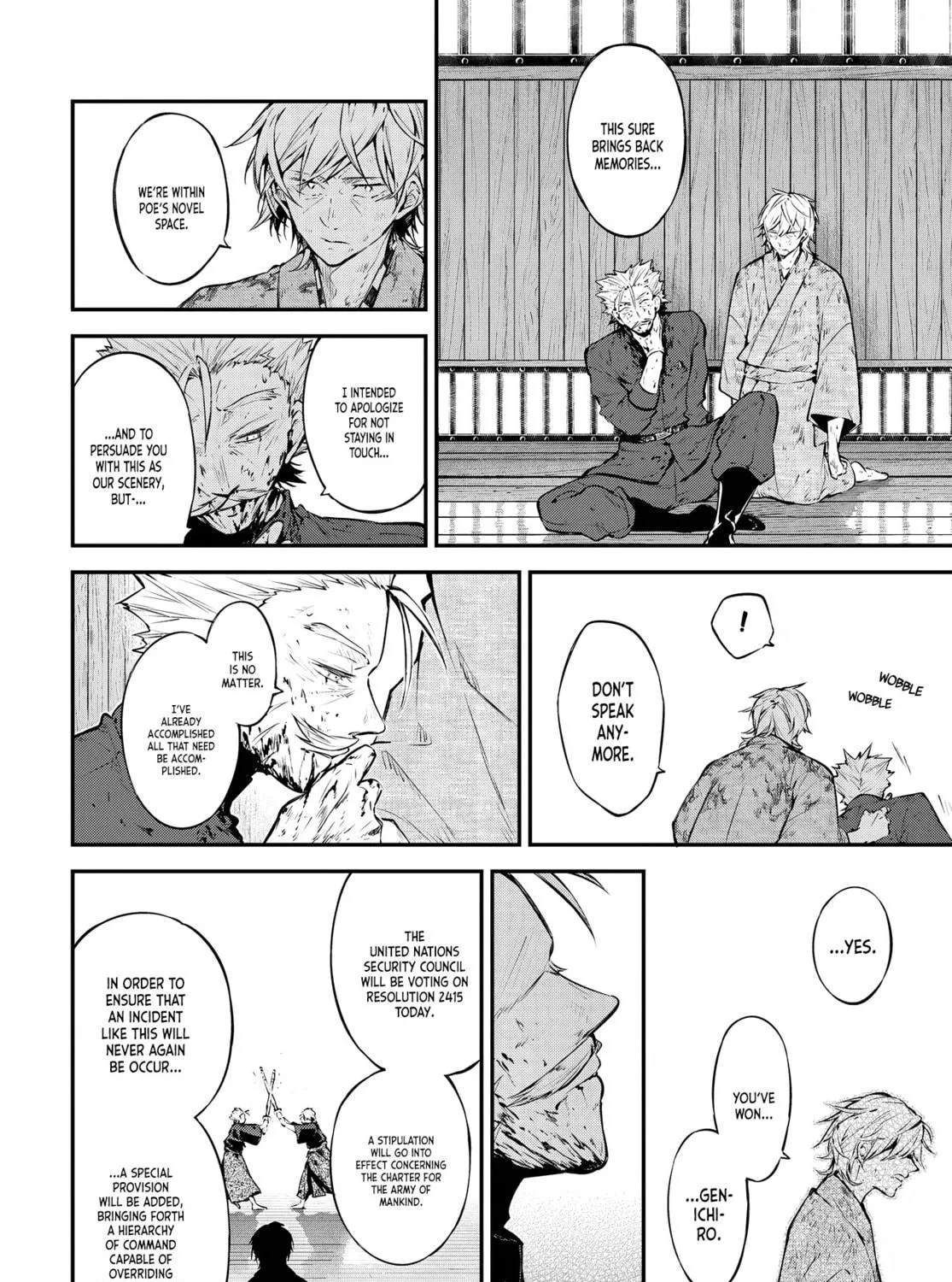 Bungo Stray Dogs, chapter 112, page 17