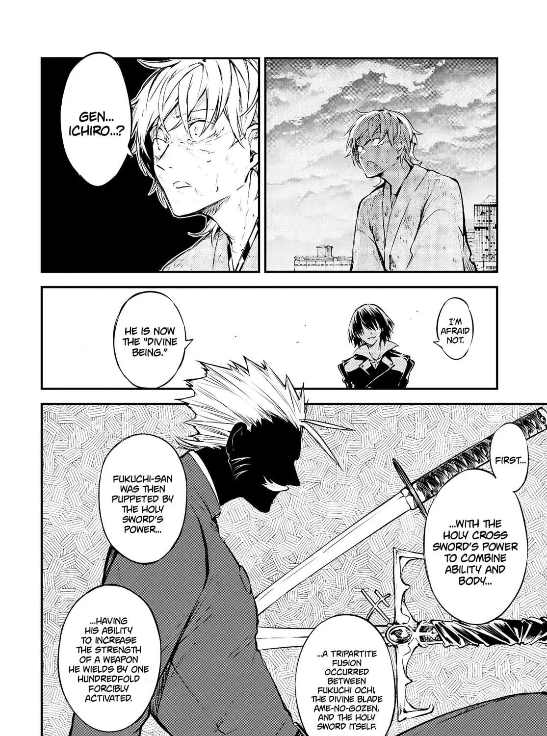 Bungo Stray Dogs, chapter 115, page 57