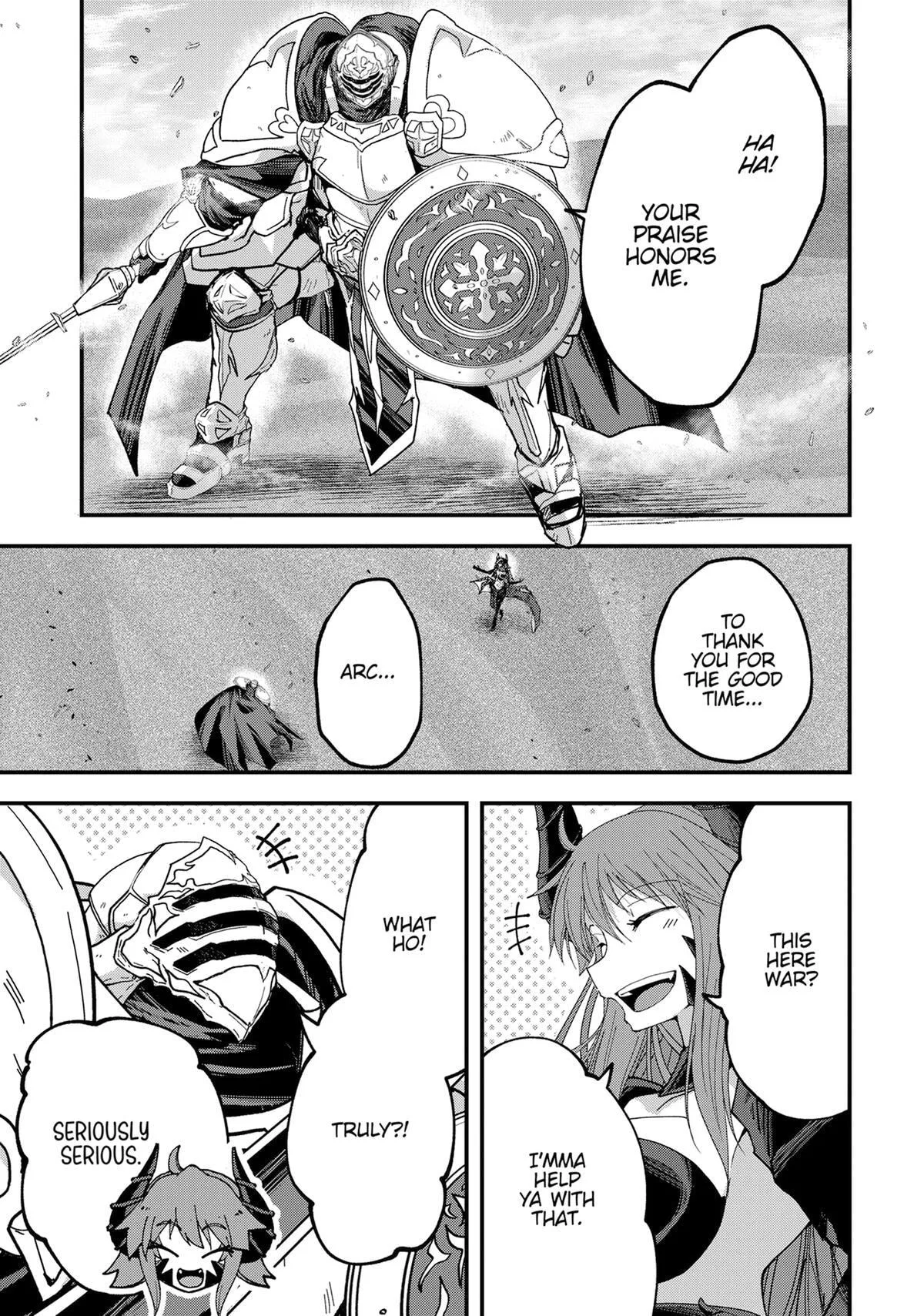 Skeleton Knight in Another World, chapter 65, page 7