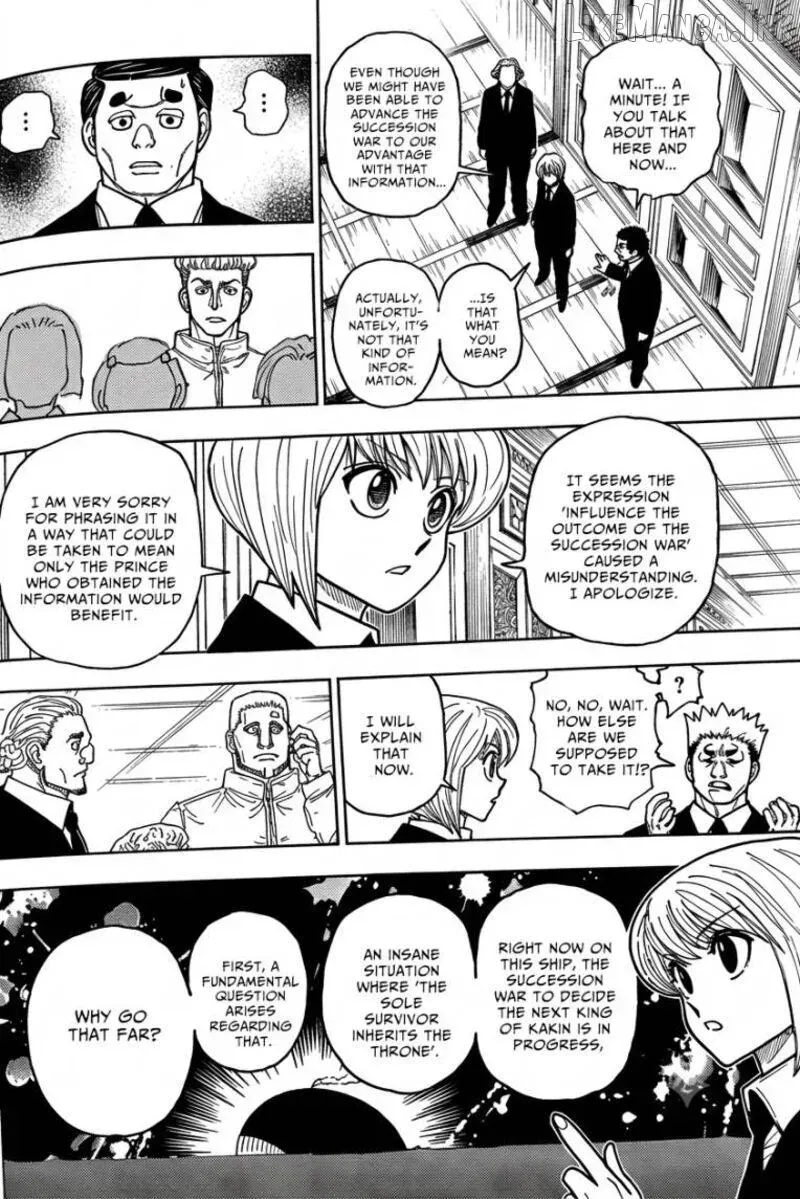 Hunter x Hunter Colored Manga, chapter 411, page 13