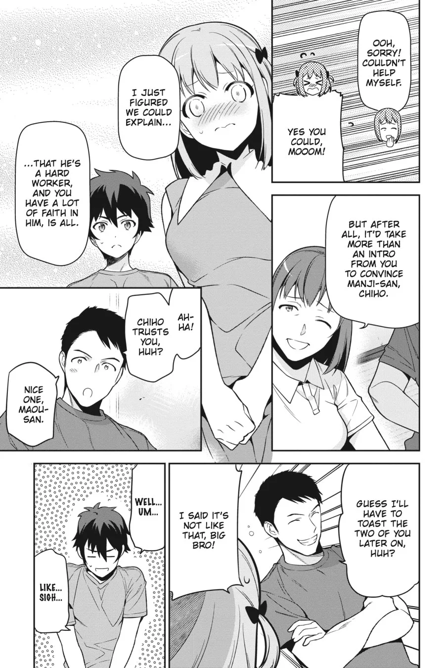 The Devil is a Part-Timer!, chapter 55, page 28