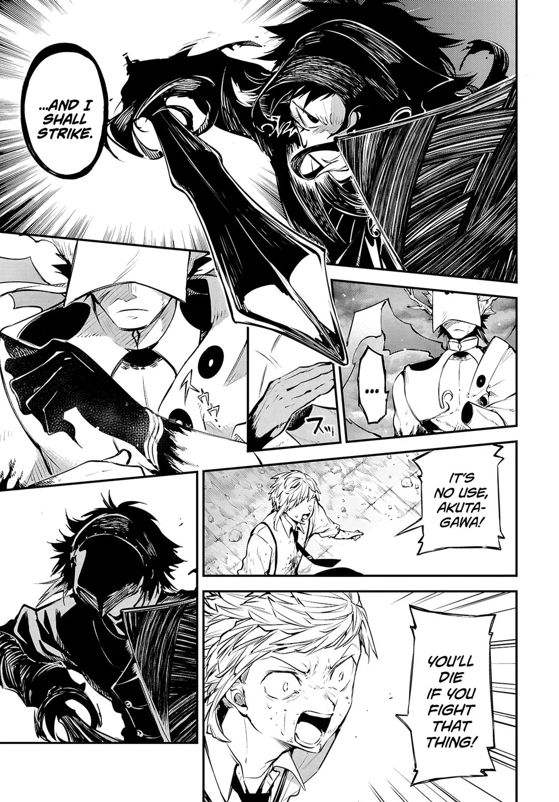 Bungo Stray Dogs, chapter 119, page 22