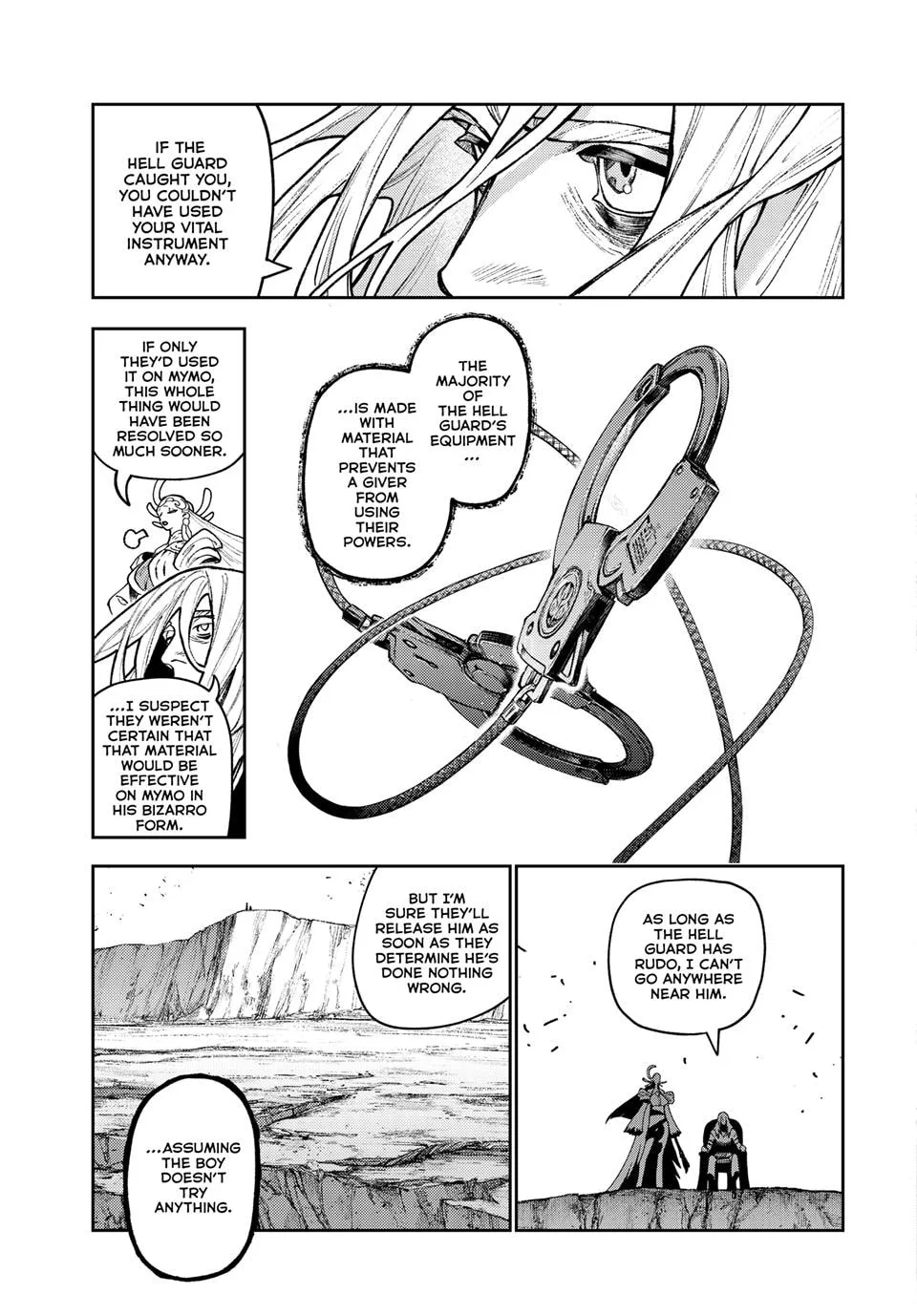 Gachiakuta Manga, chapter 170, page 4