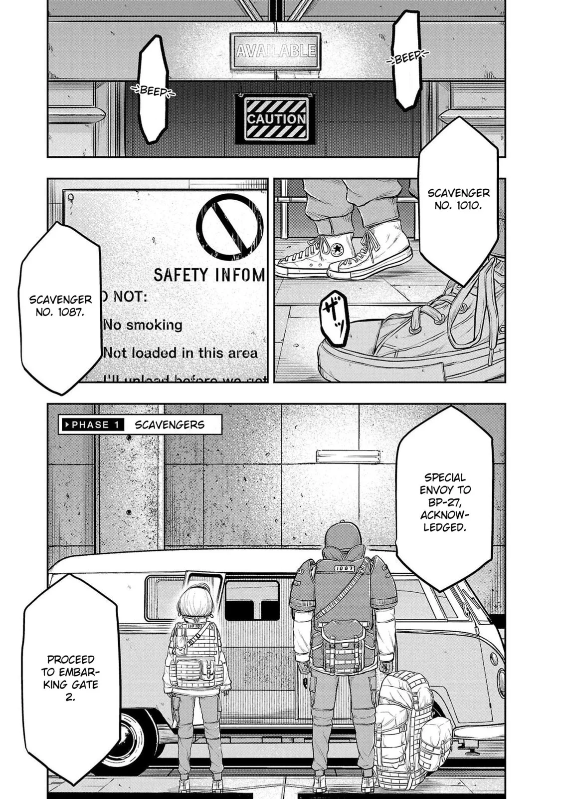 Scavengers Another Sky, chapter 1, page 1