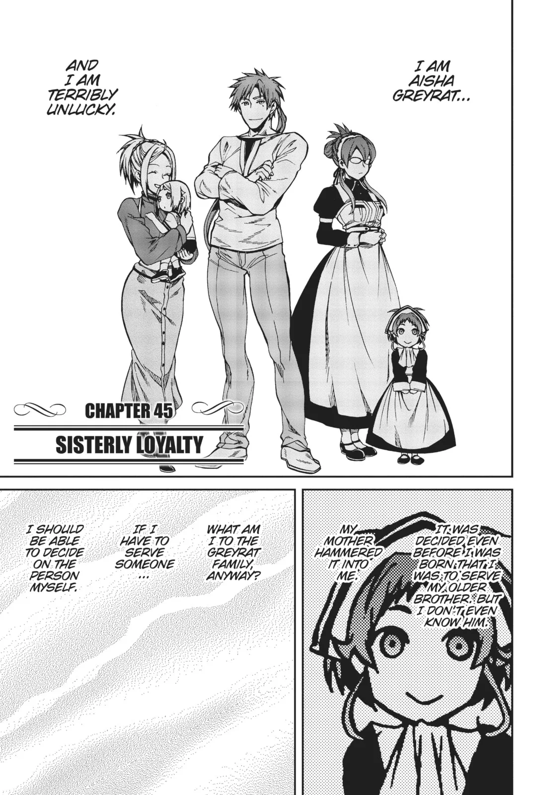 Mushoku Tensei: Jobless Reincarnation, chapter 45, page 1