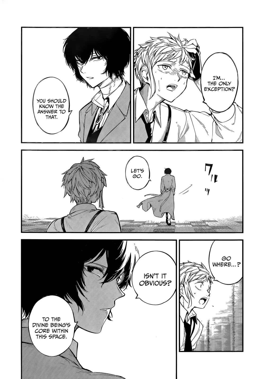 Bungo Stray Dogs, chapter 121.5, page 14