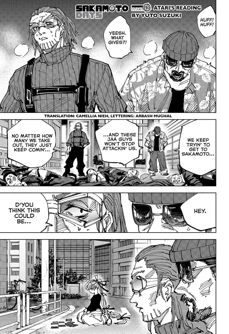 Sakamoto Days Manga Online, chapter 265, page 1