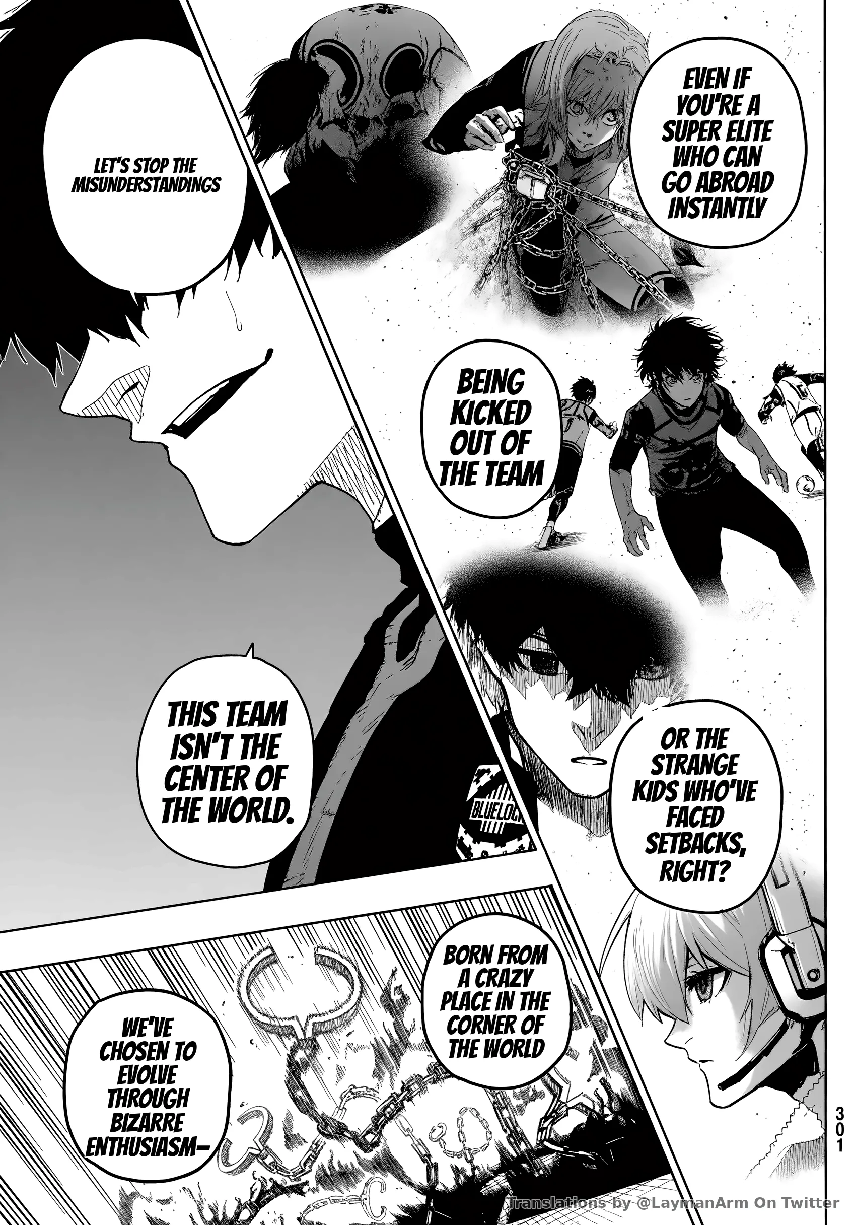B Lock Manga, chapter 353 ENG, page 17