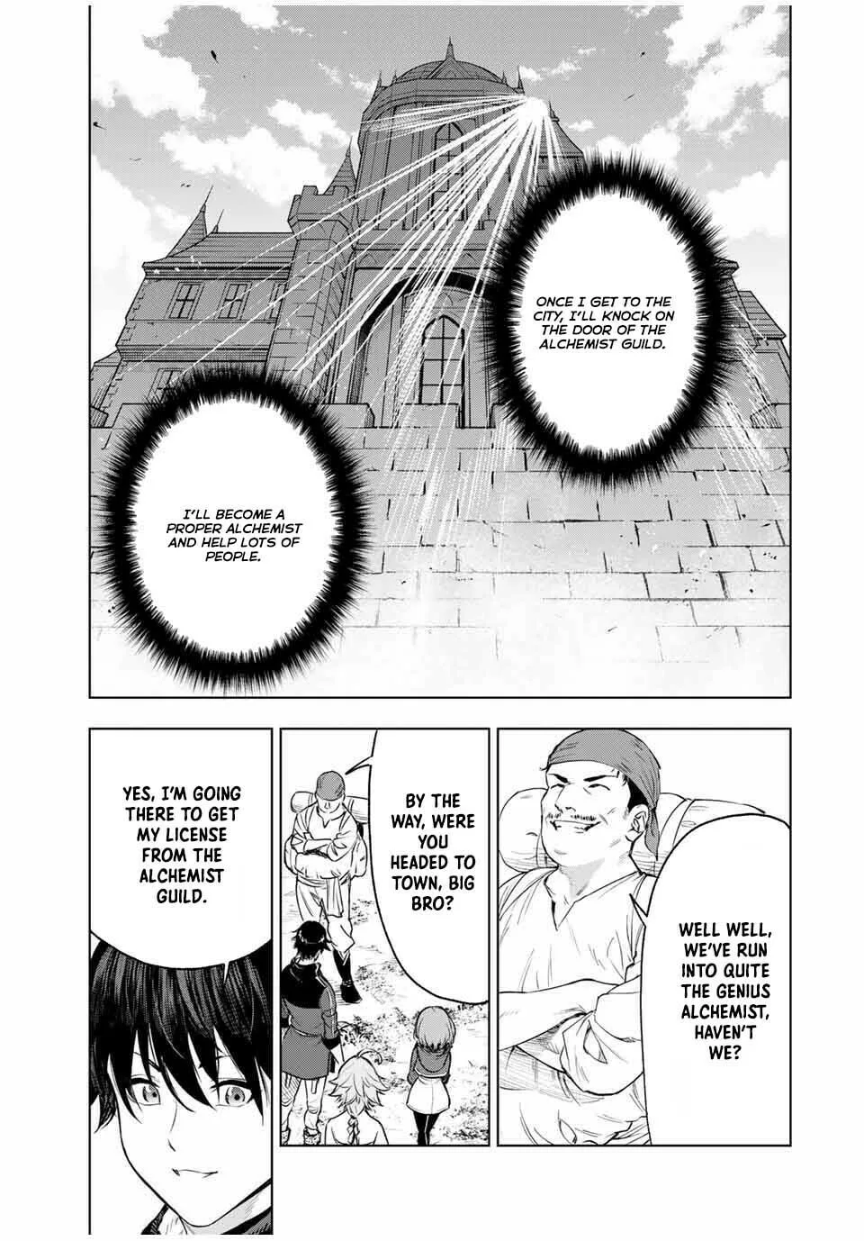 An Alchemist Who Escaped from a Depopulated Village is Revealed to be the Strongest in the City, chapter 1, page 10