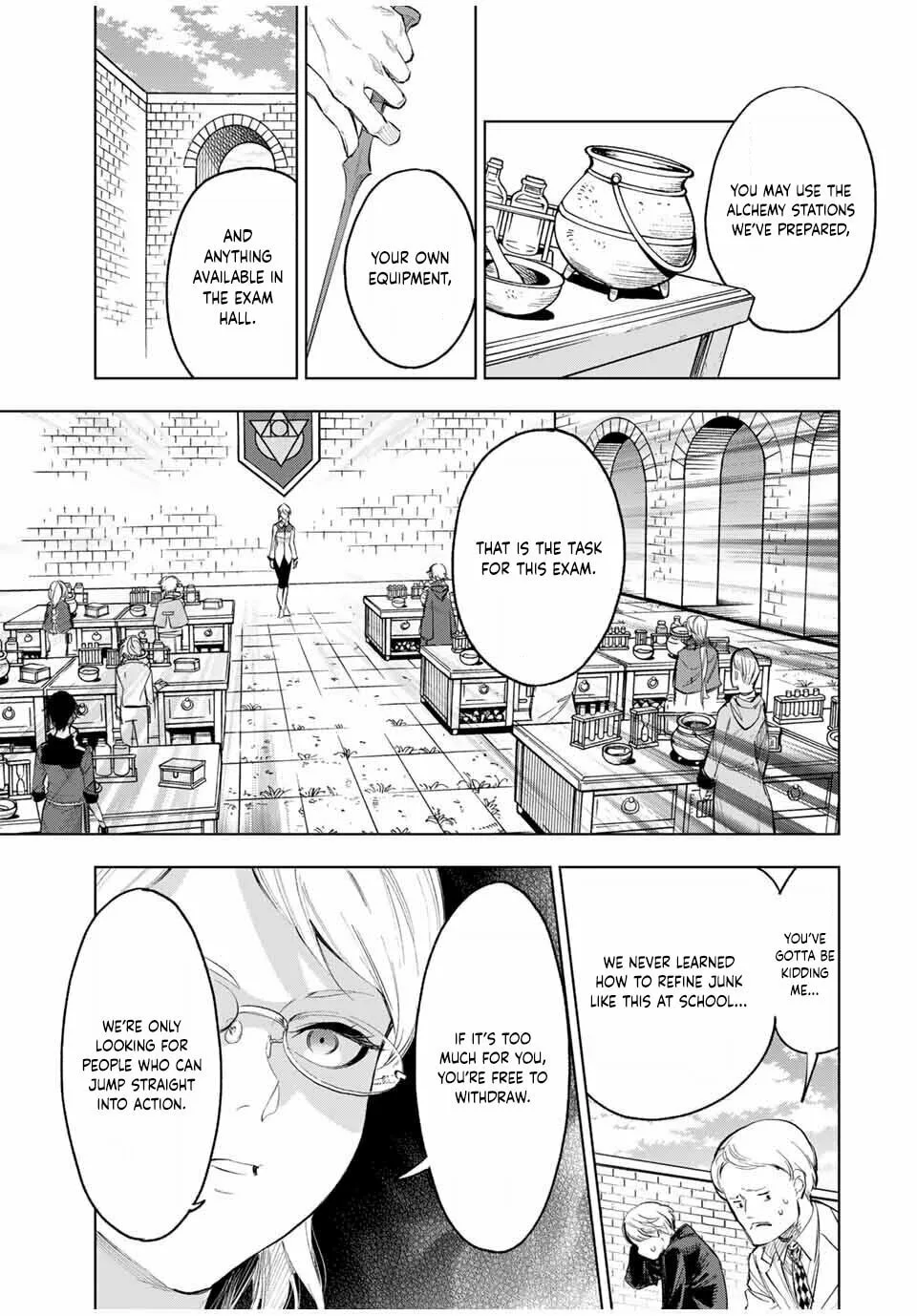 An Alchemist Who Escaped from a Depopulated Village is Revealed to be the Strongest in the City, chapter 2, page 11