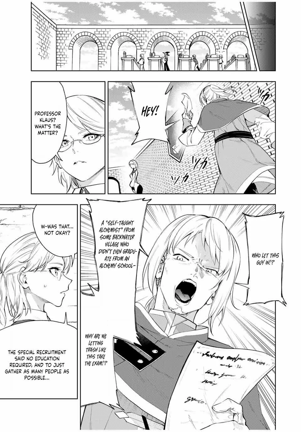 An Alchemist Who Escaped from a Depopulated Village is Revealed to be the Strongest in the City, chapter 2, page 15