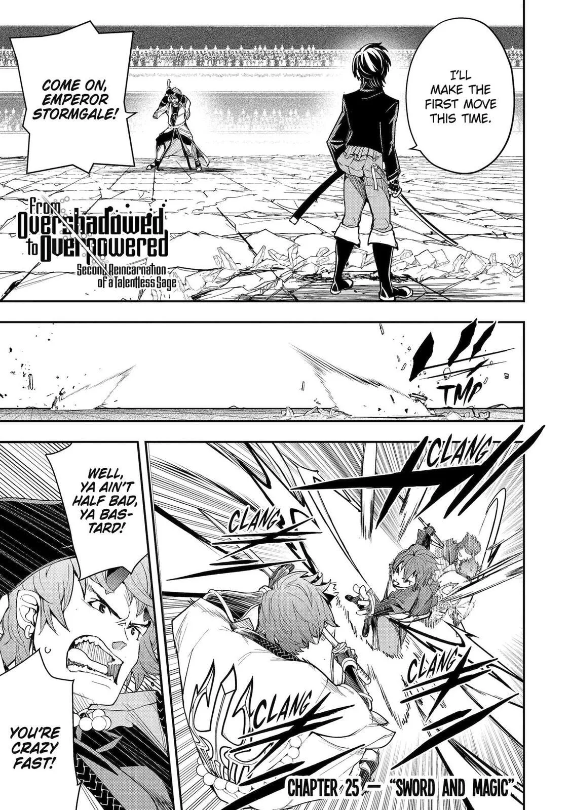 From Overshadowed to Overpowered: Second Reincarnation of a Talentless Sage, chapter 25, page 1