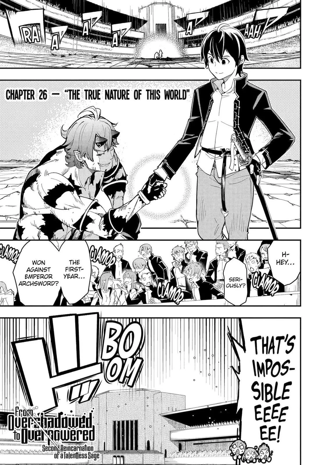 From Overshadowed to Overpowered: Second Reincarnation of a Talentless Sage, chapter 26, page 1