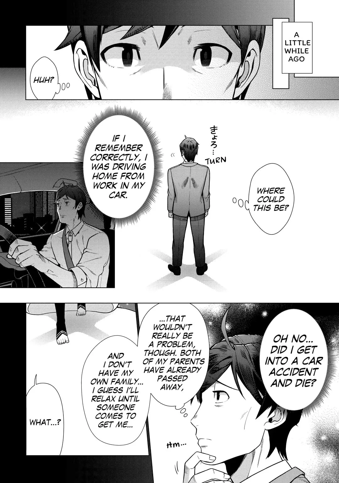A Middle-aged Guy Turned Transcendent Explores a Different World at His Own Pace, chapter 1, page 4