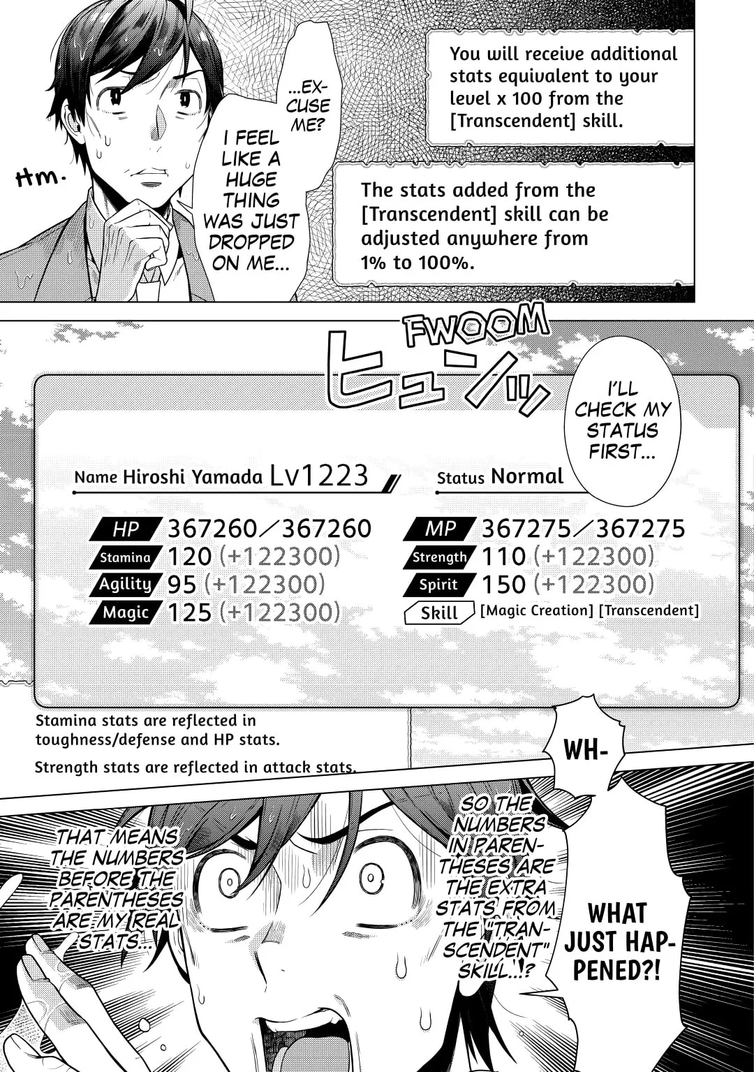 A Middle-aged Guy Turned Transcendent Explores a Different World at His Own Pace, chapter 1, page 23