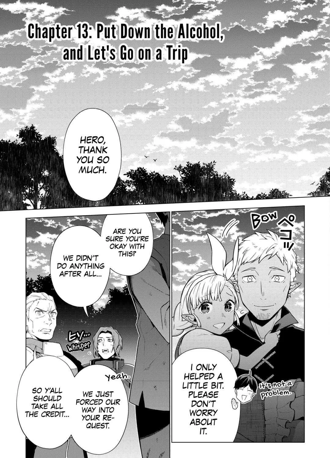 A Middle-aged Guy Turned Transcendent Explores a Different World at His Own Pace, chapter 13, page 1