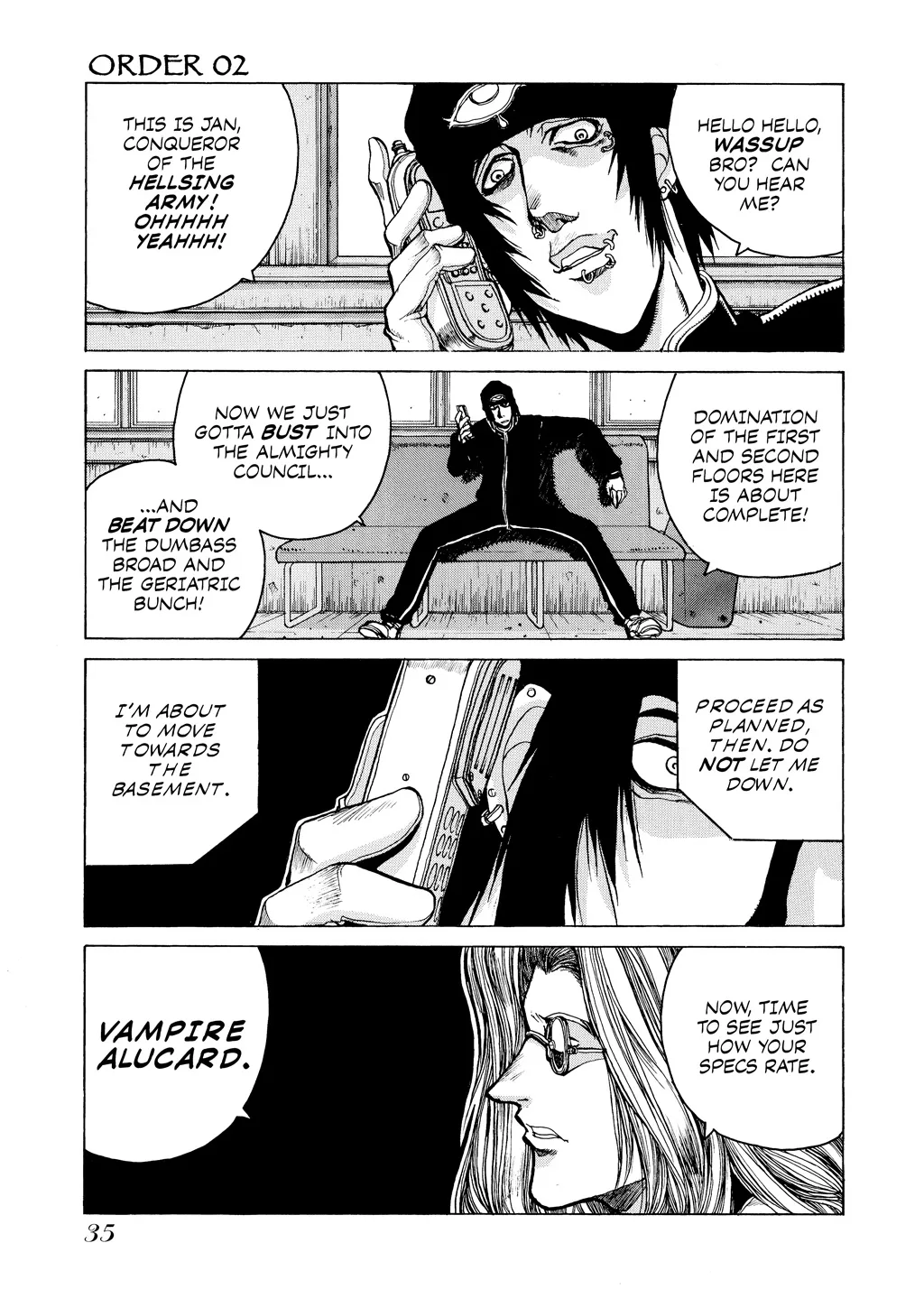 Hellsing, chapter Vol 2, page 36