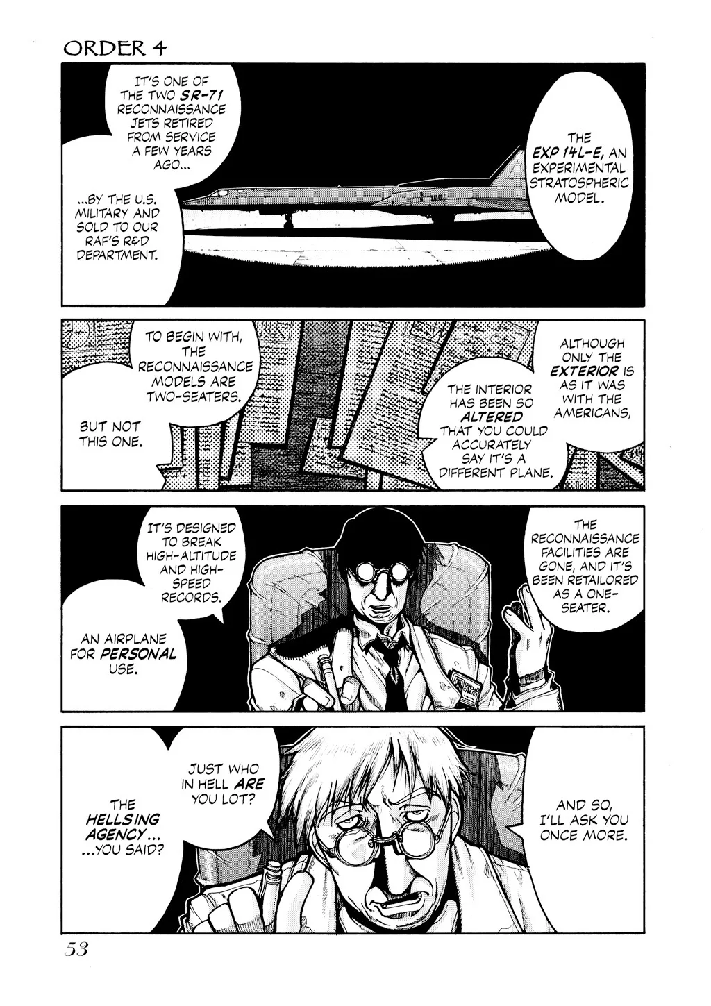 Hellsing, chapter Vol 5, page 54