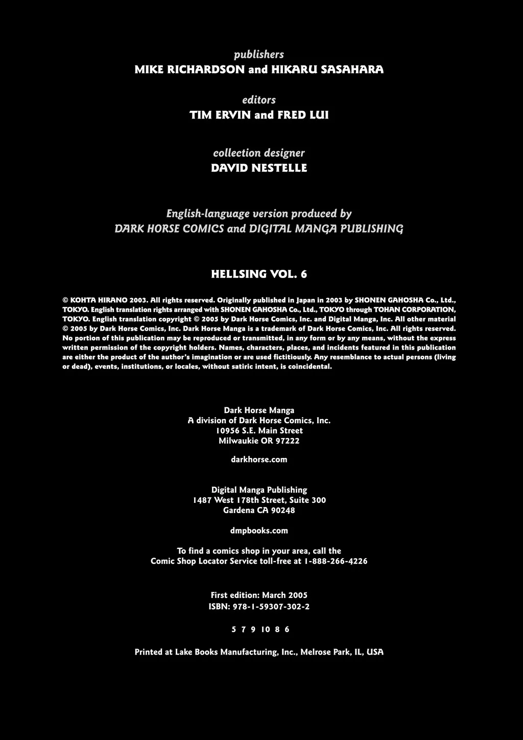 Hellsing, chapter Vol 6, page 4