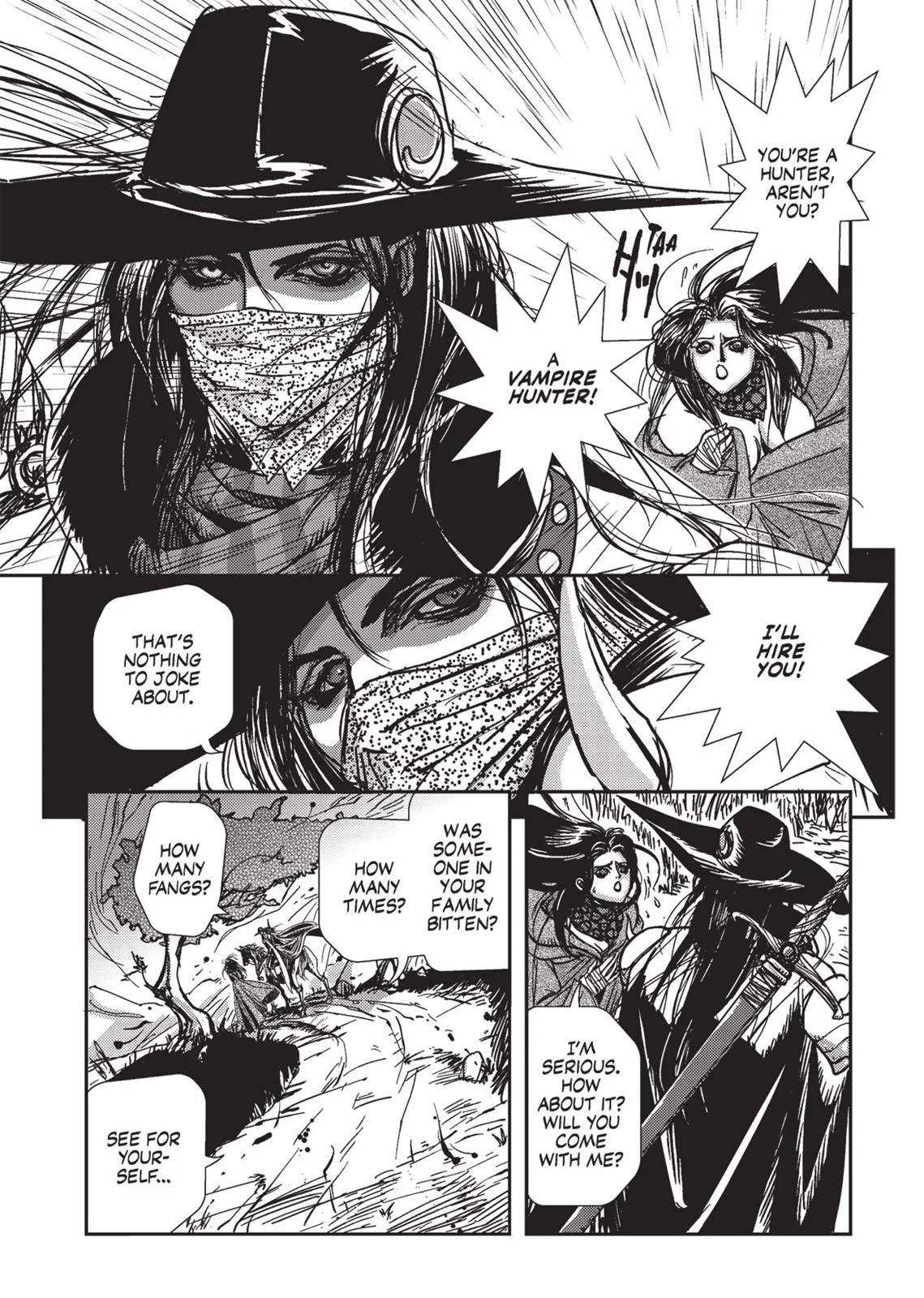 Vampire Hunter D, chapter Vol 1, page 14