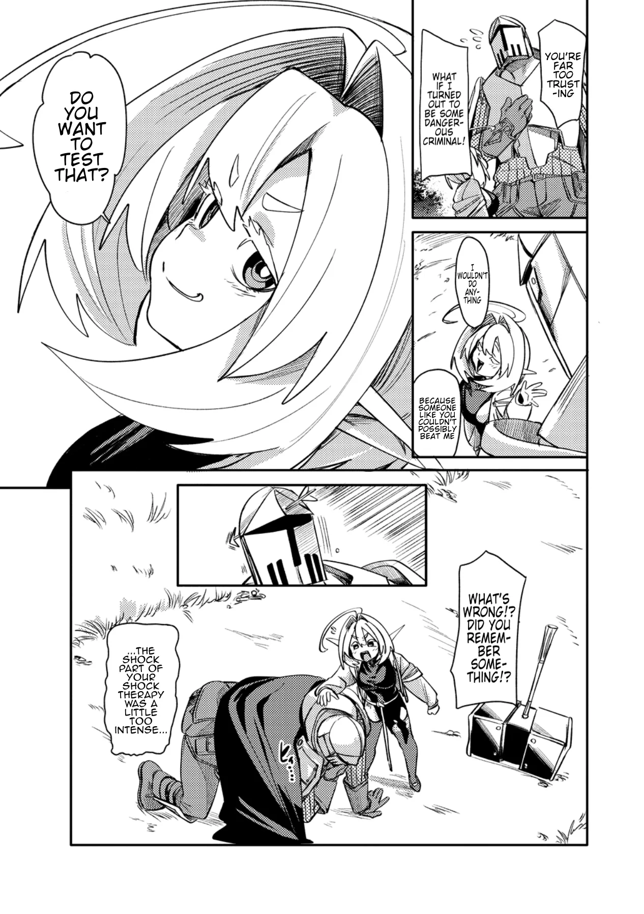 The Elf Picked Up a Heavy Knight., chapter 1, page 23