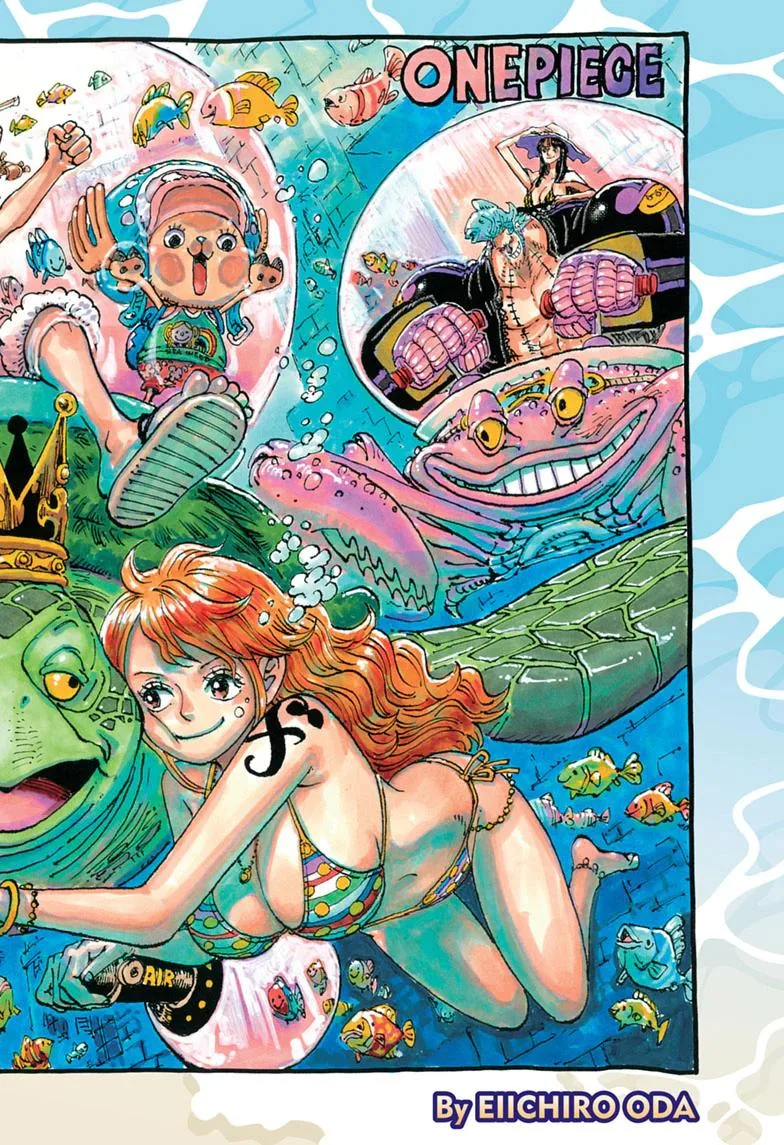 One Piece Manga, chapter 1188, page 1