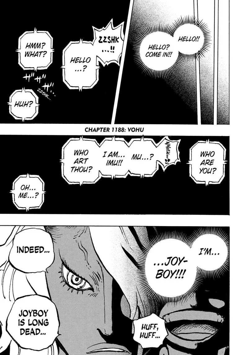 One Piece Manga, chapter 1188, page 4